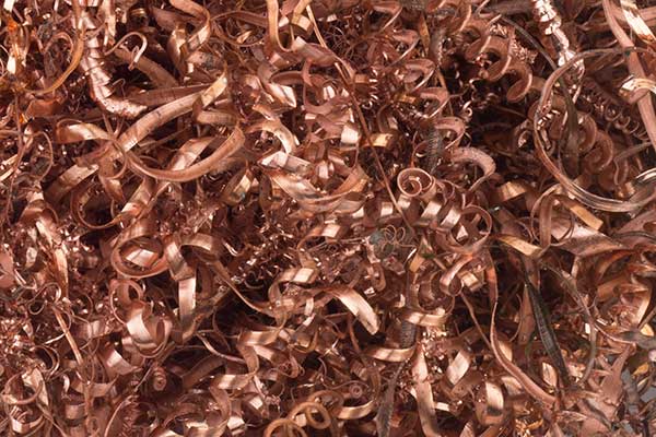 Sucatas de cobre